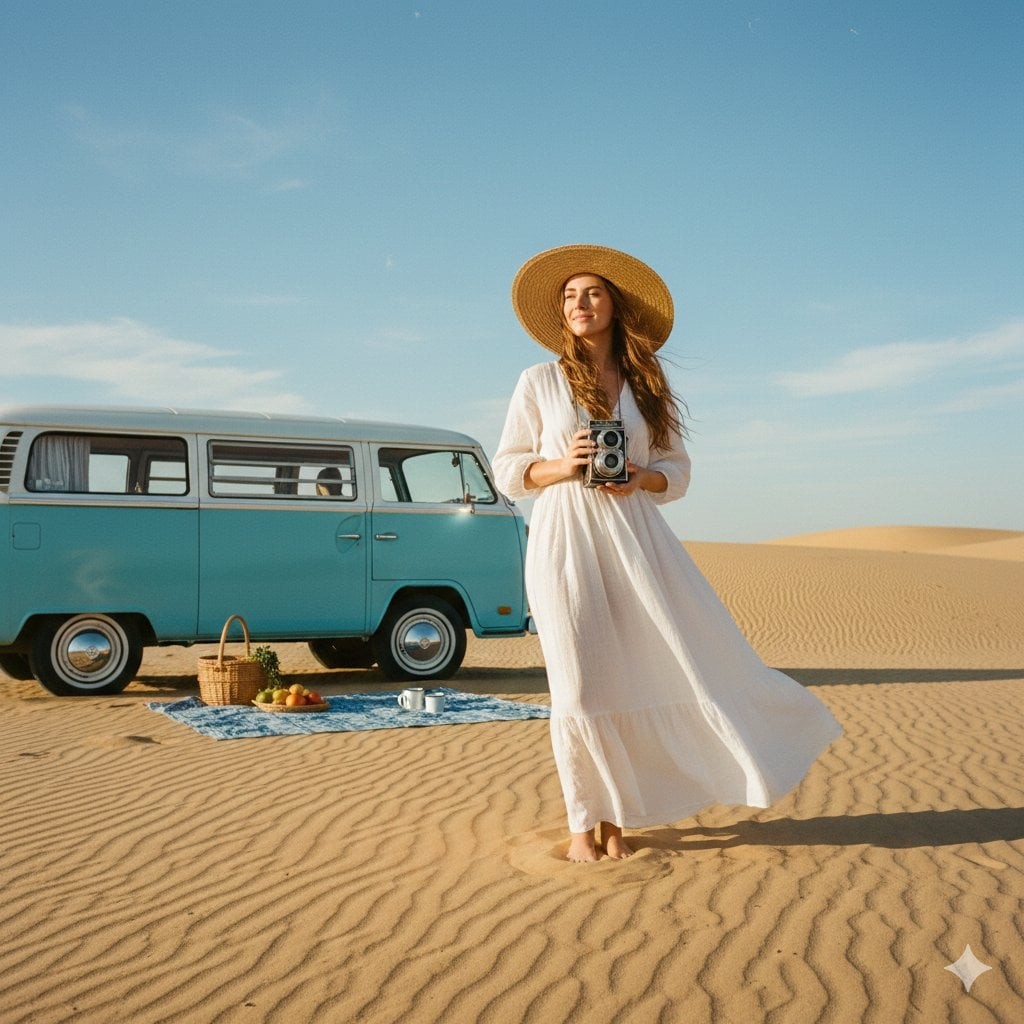 Desert Camper Bohemian Travel
