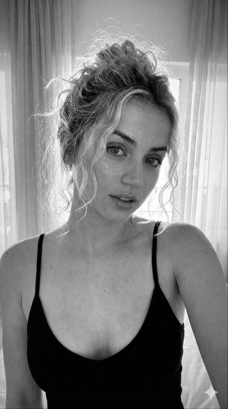 Monochrome Freckled Selfie