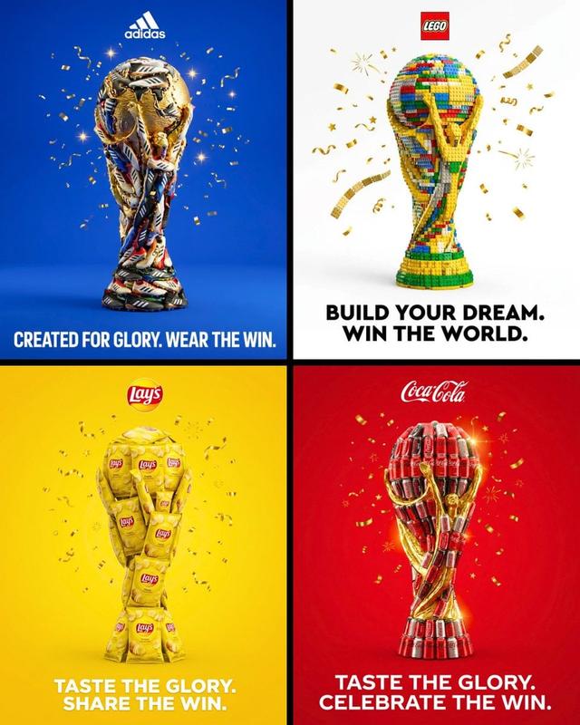 Brand Product World Cup Trophy Advertisement