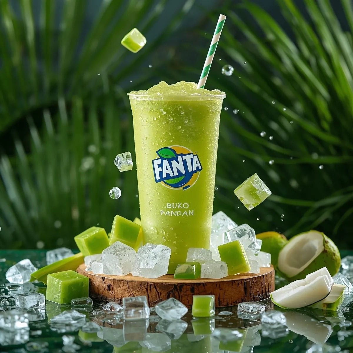 Fanta Buko Pandan Tropical Drink Ad