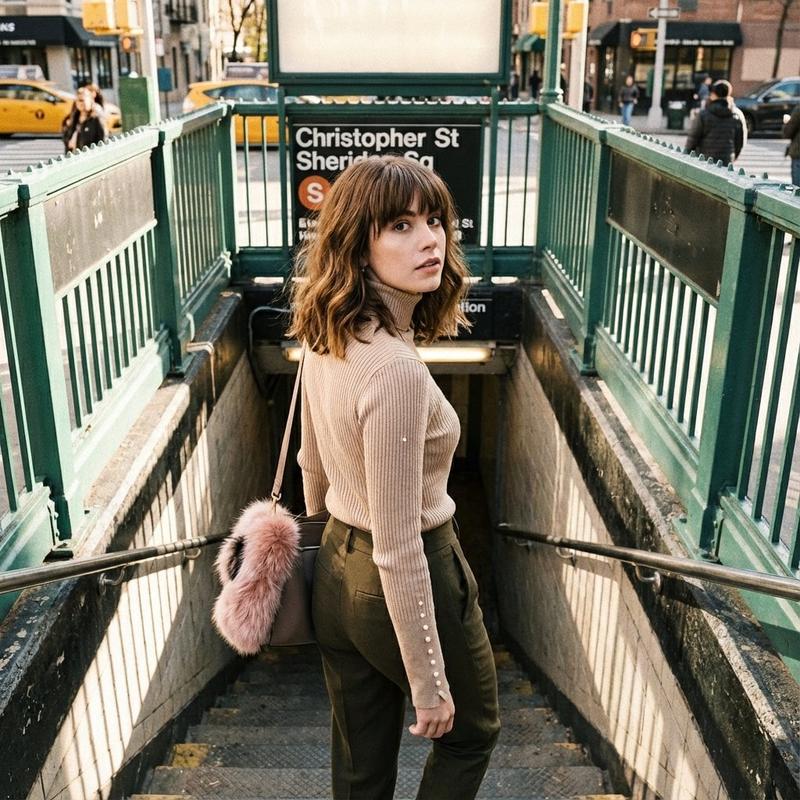 Christopher Street Subway Stair Portrait