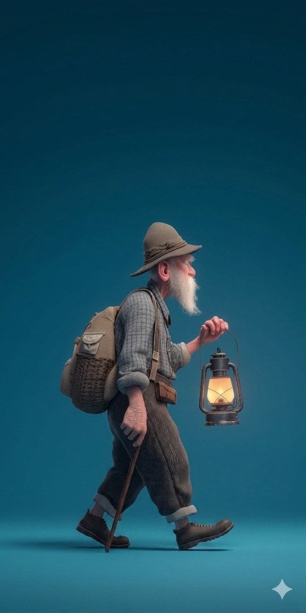 Lantern Elder Hiker 3D Profile