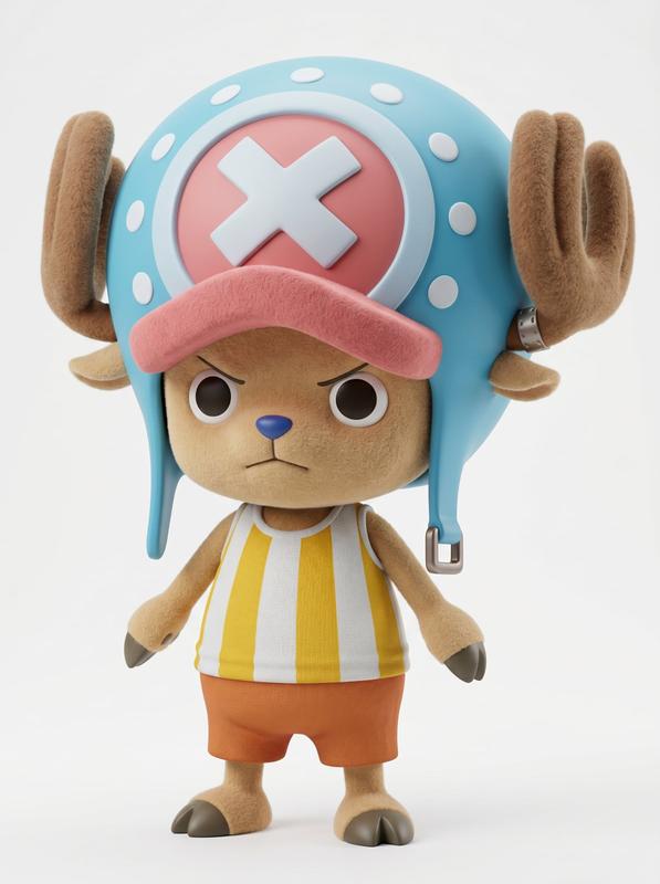 Tony Tony Chopper Vinyl Toy Side View