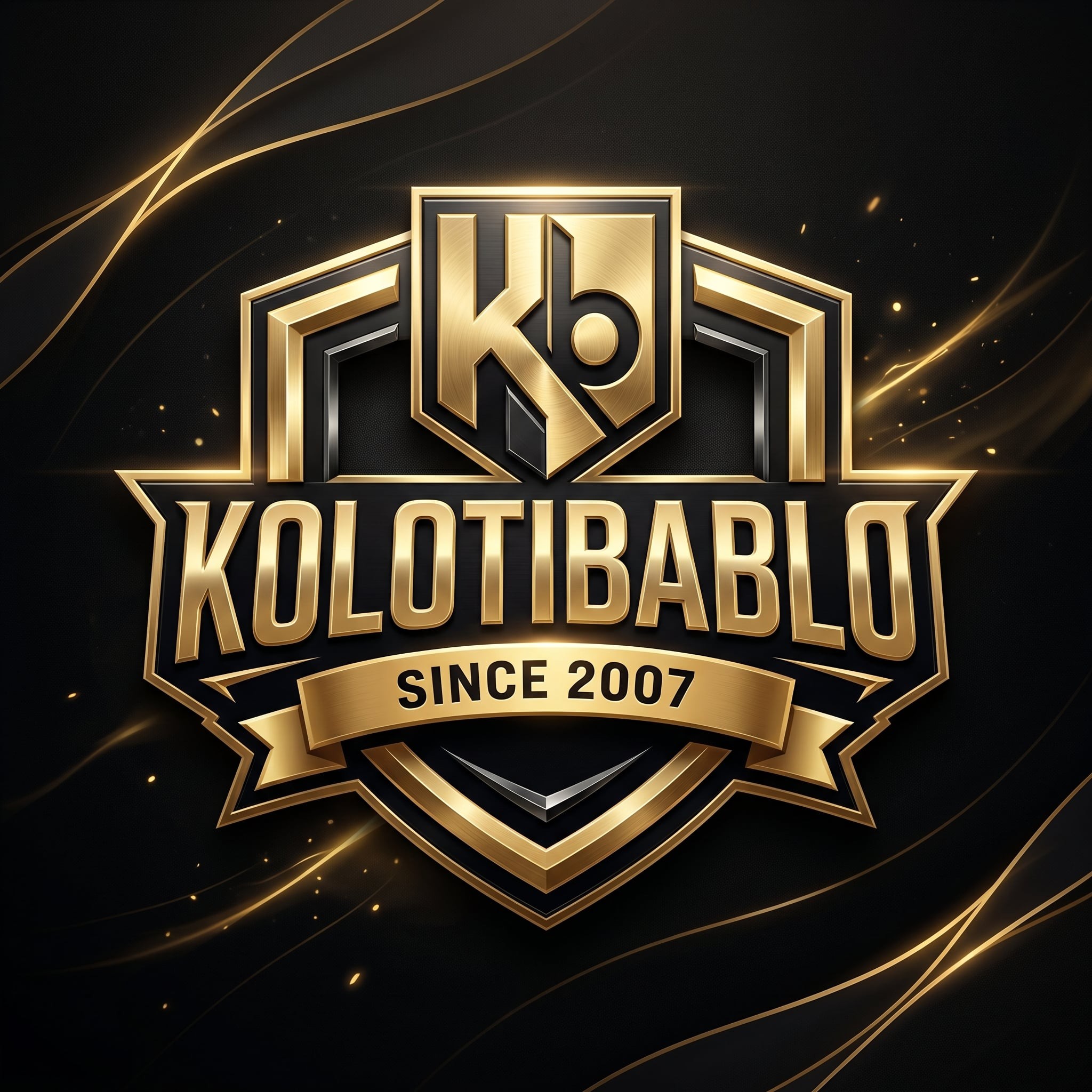 Gold and Black Esports Emblem Upgrade