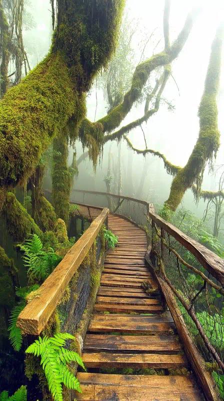 Ultra-Realistic Cloud Forest