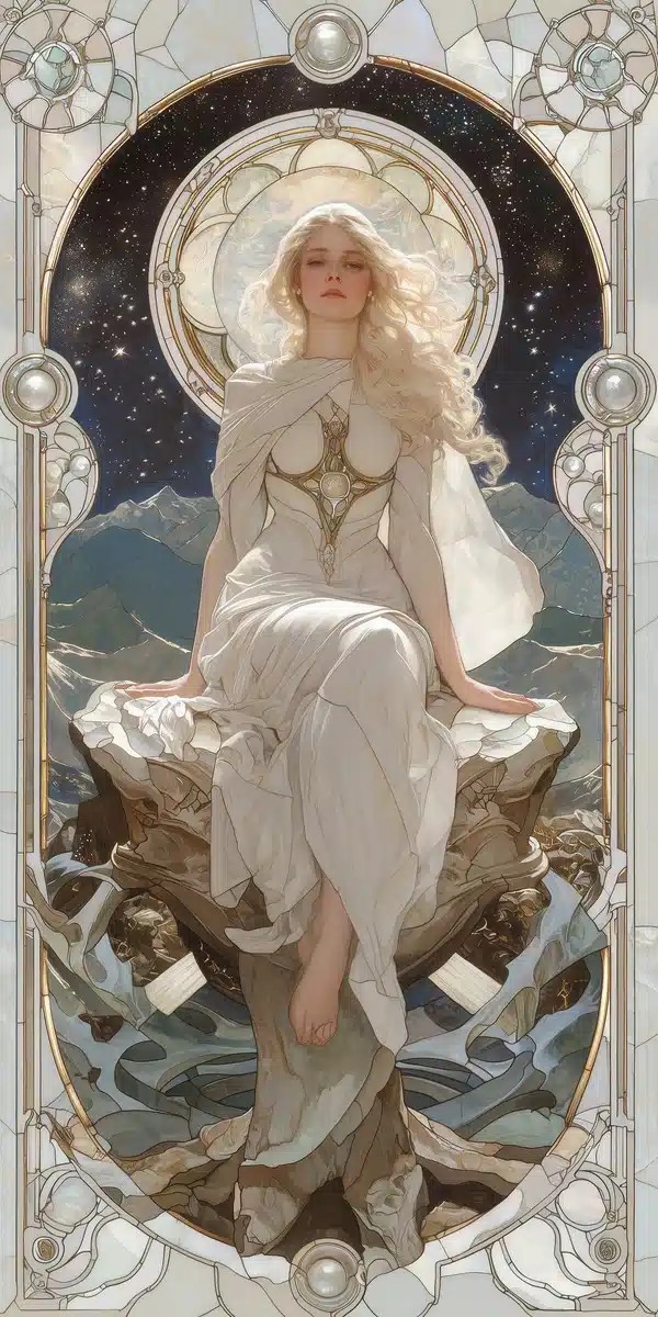 Art Nouveau High Priestess Frame