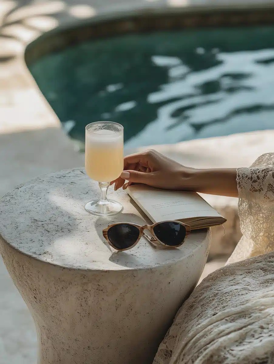 Elegant Hand with Juice