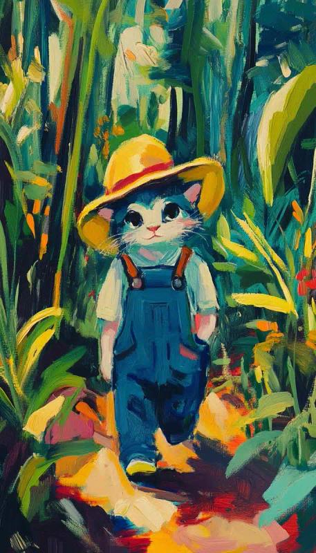 Kitsch Critter in Forest