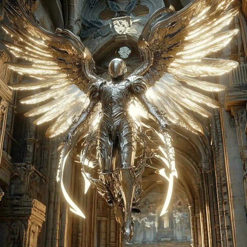 Clockwork Angel in Flight