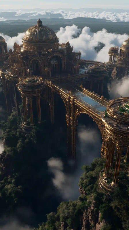 Hyperrealistic Aerial Cityscape