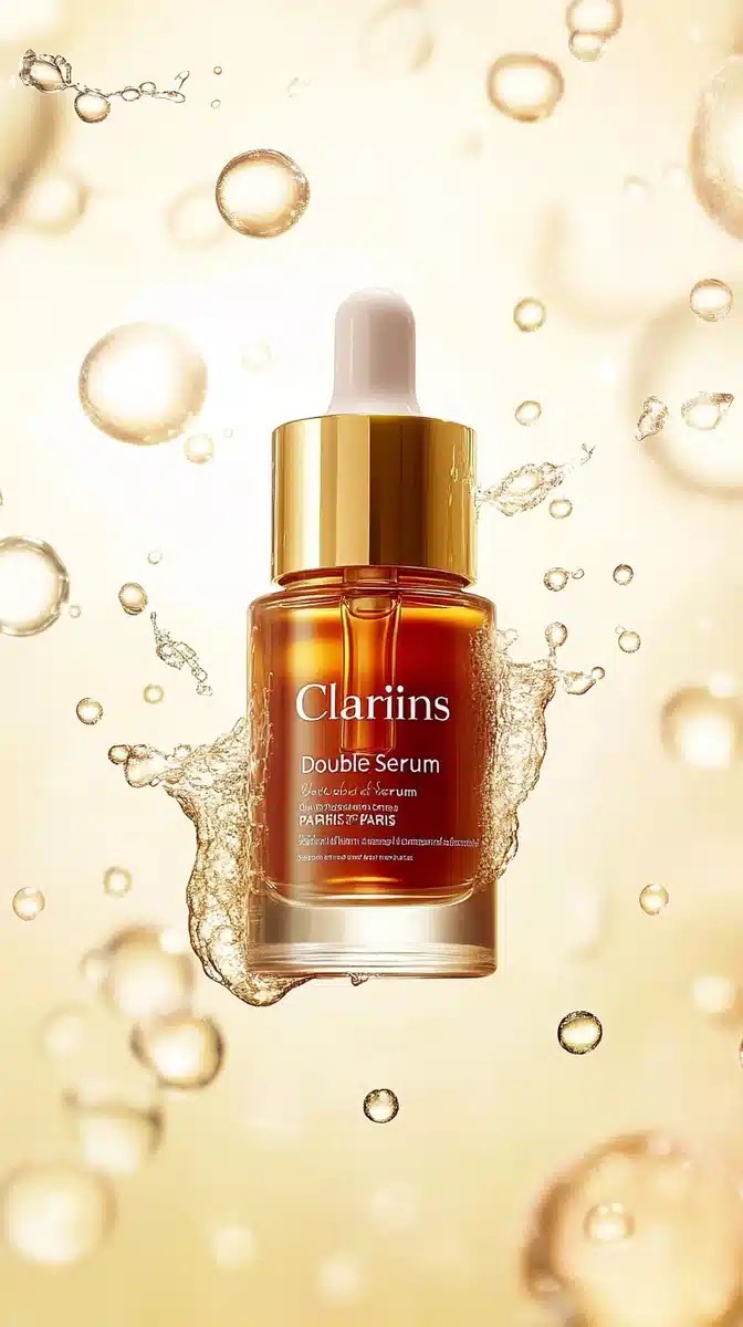 Floating Serum with Bubbles