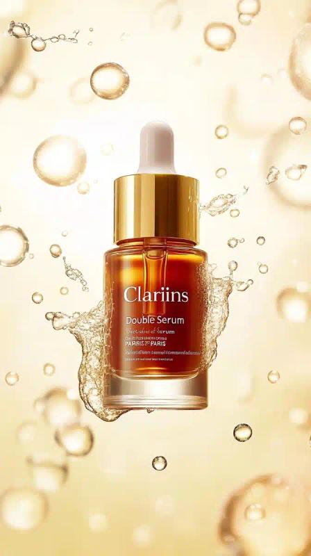 Floating Serum with Bubbles