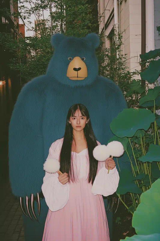 Surreal Fashion with Creature
