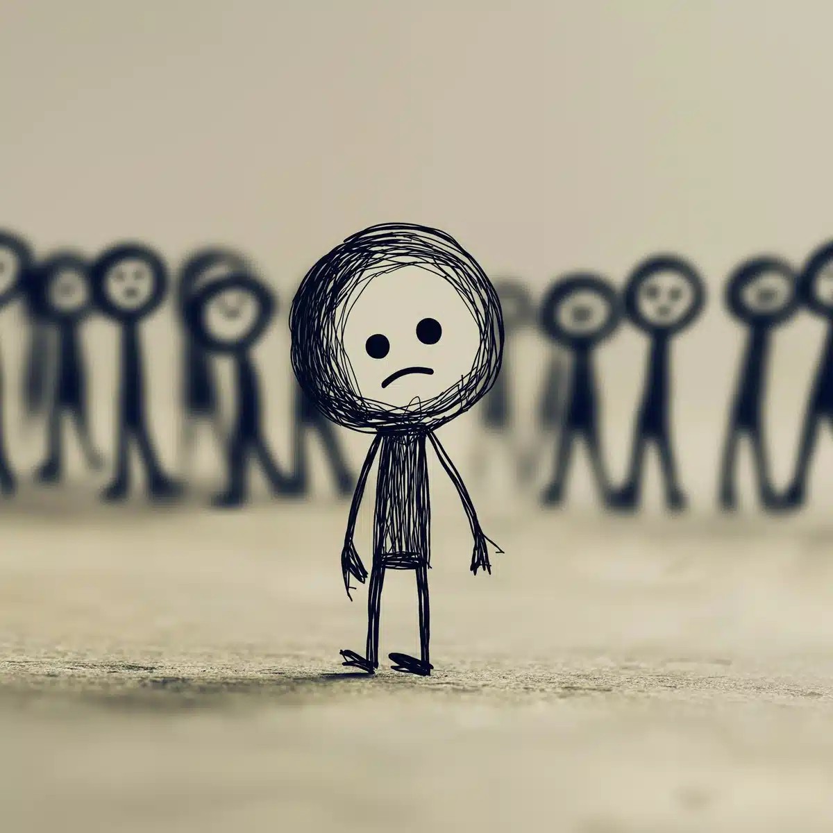 Stick Figures of Isolation