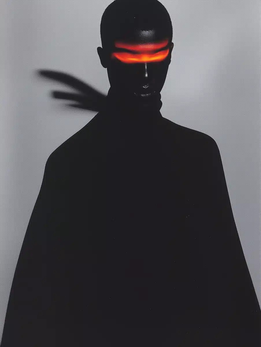 Shadowed Man in Vogue
