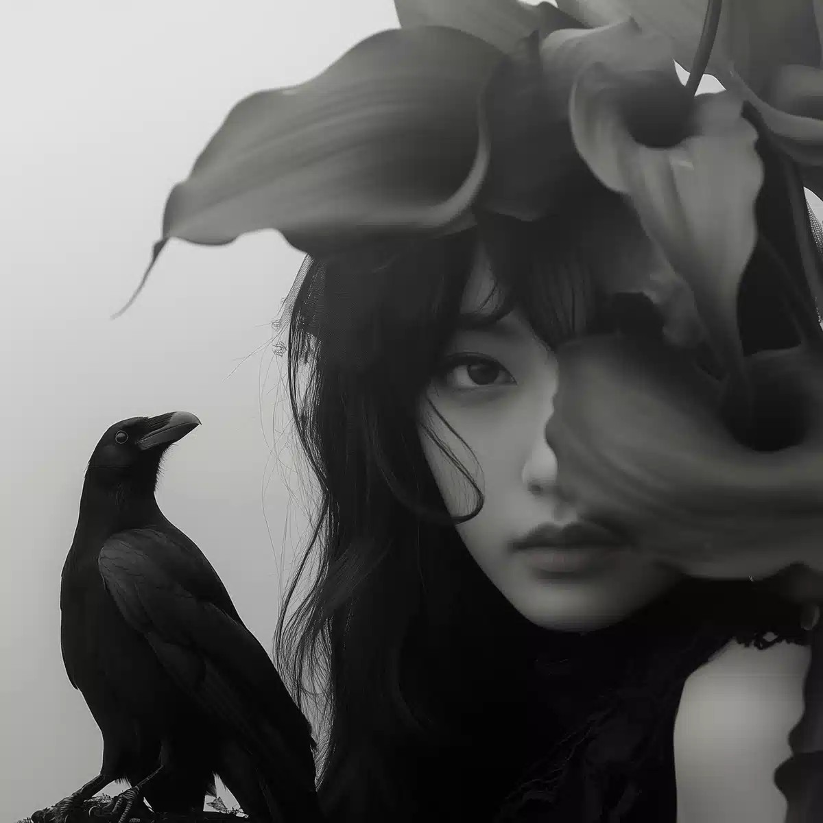 Mysterious Actress in Fog