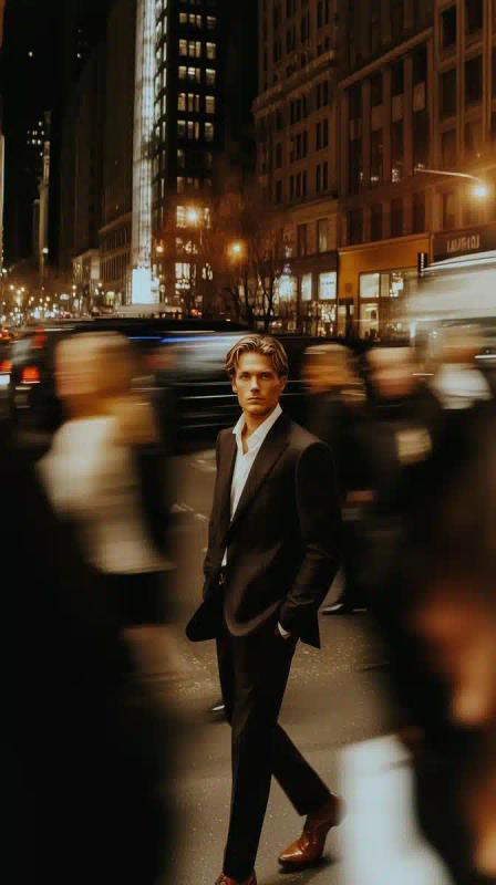 Cinematic Metropolis with Blur
