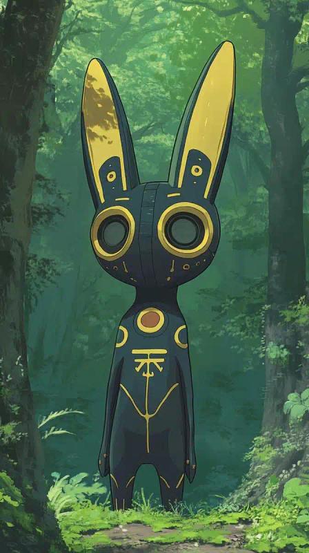Retro Fakemon with Mask