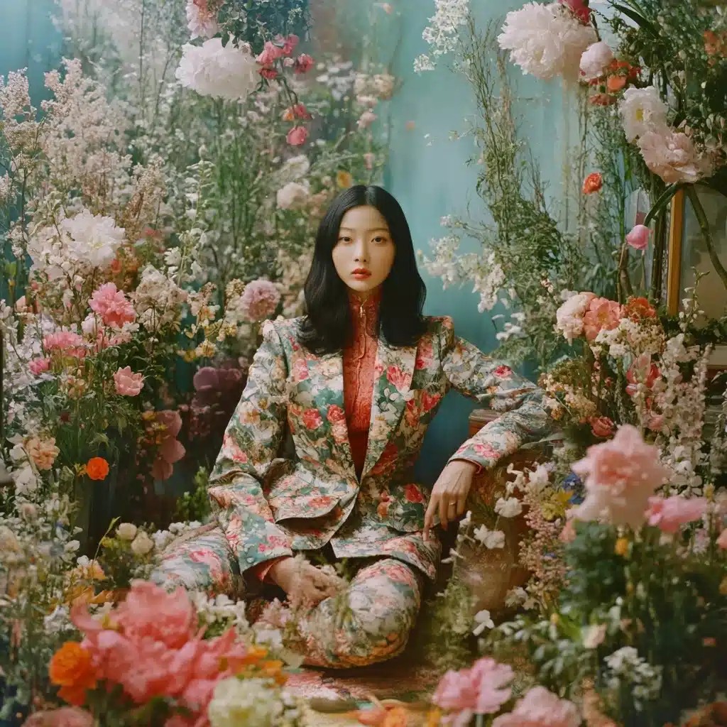 Surreal Gucci Model Photography