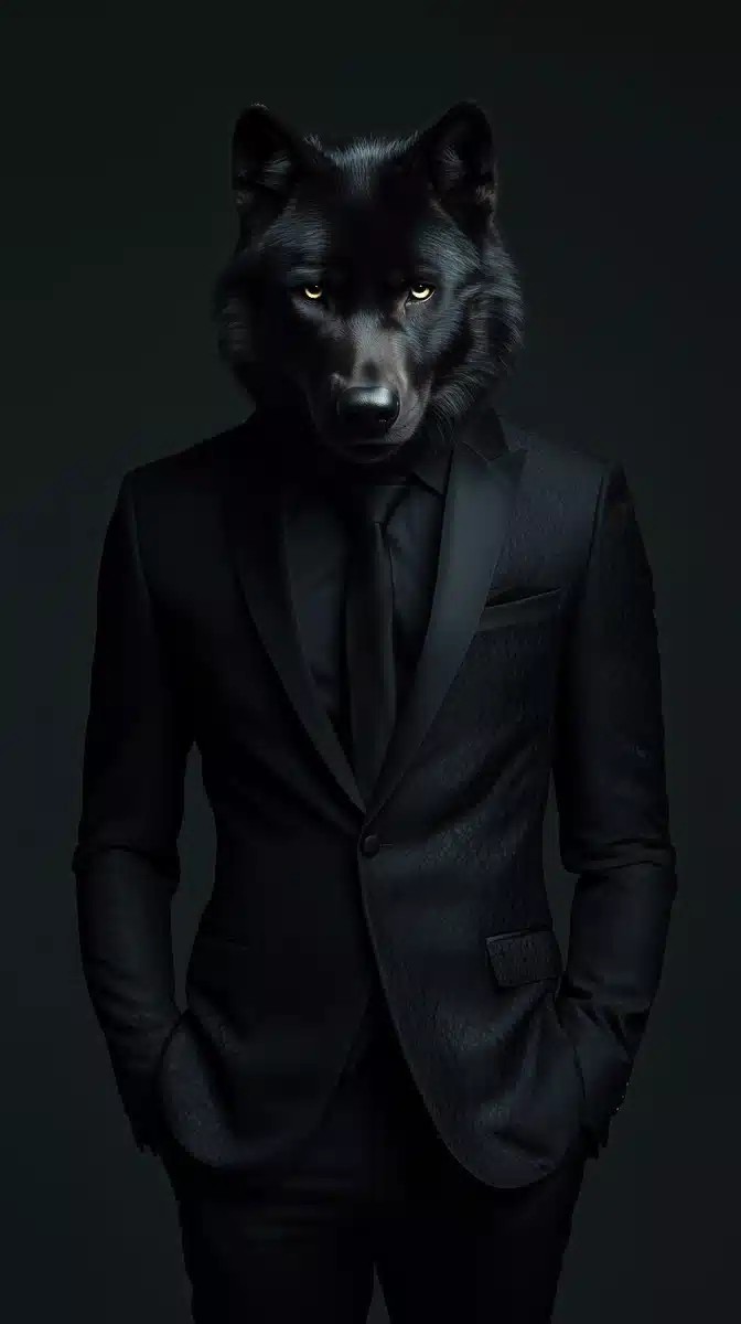 Gucci Wolf in Suit