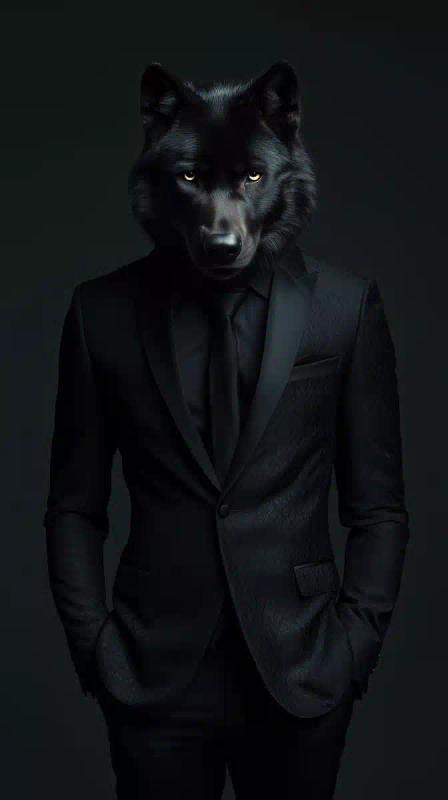 Gucci Wolf in Suit