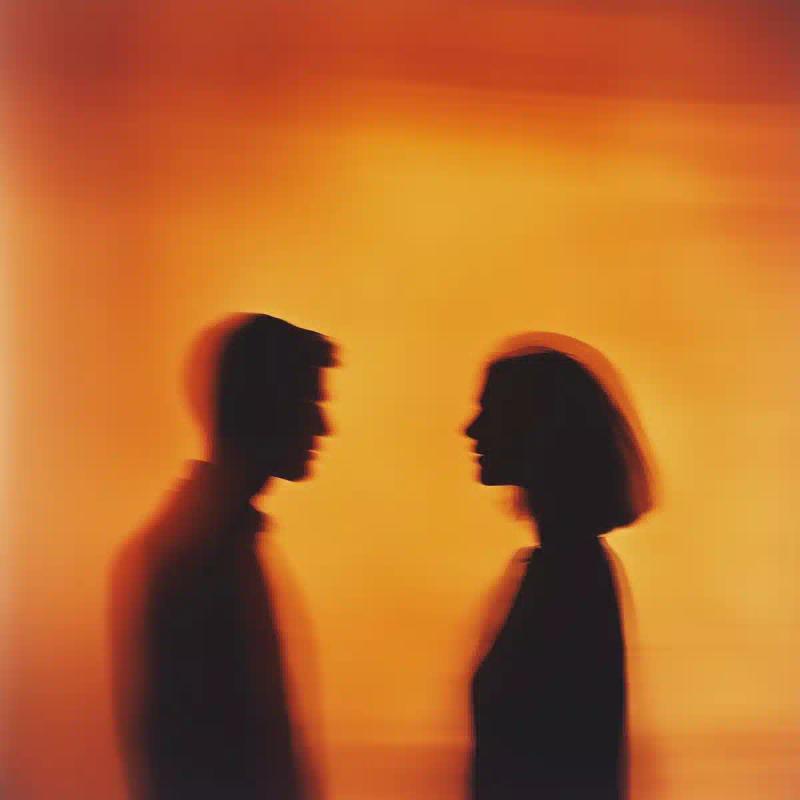 Blurred Couple with Gradient