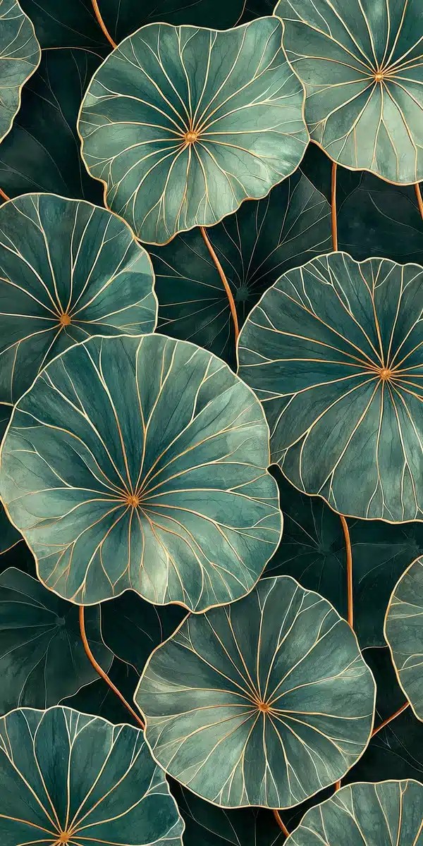 Elegant Leaf Pattern Design
