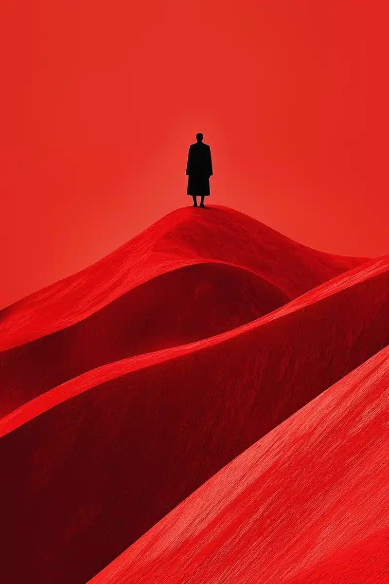 Minimalist Fashion on Red Hills