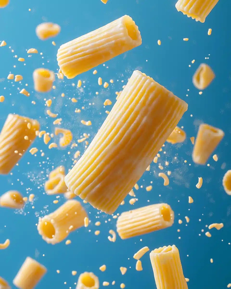 Realistic Rigatoni Explosion