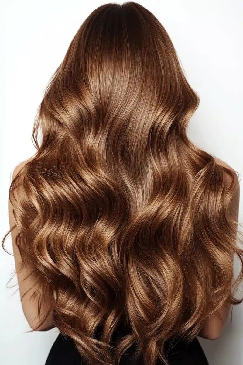 Glossy Waves Portrait