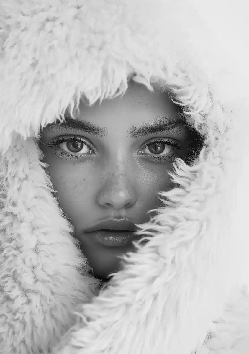 Monochrome Vogue Portrait