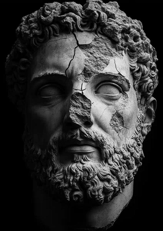 Realistic Portrait of Marcus Aurelius