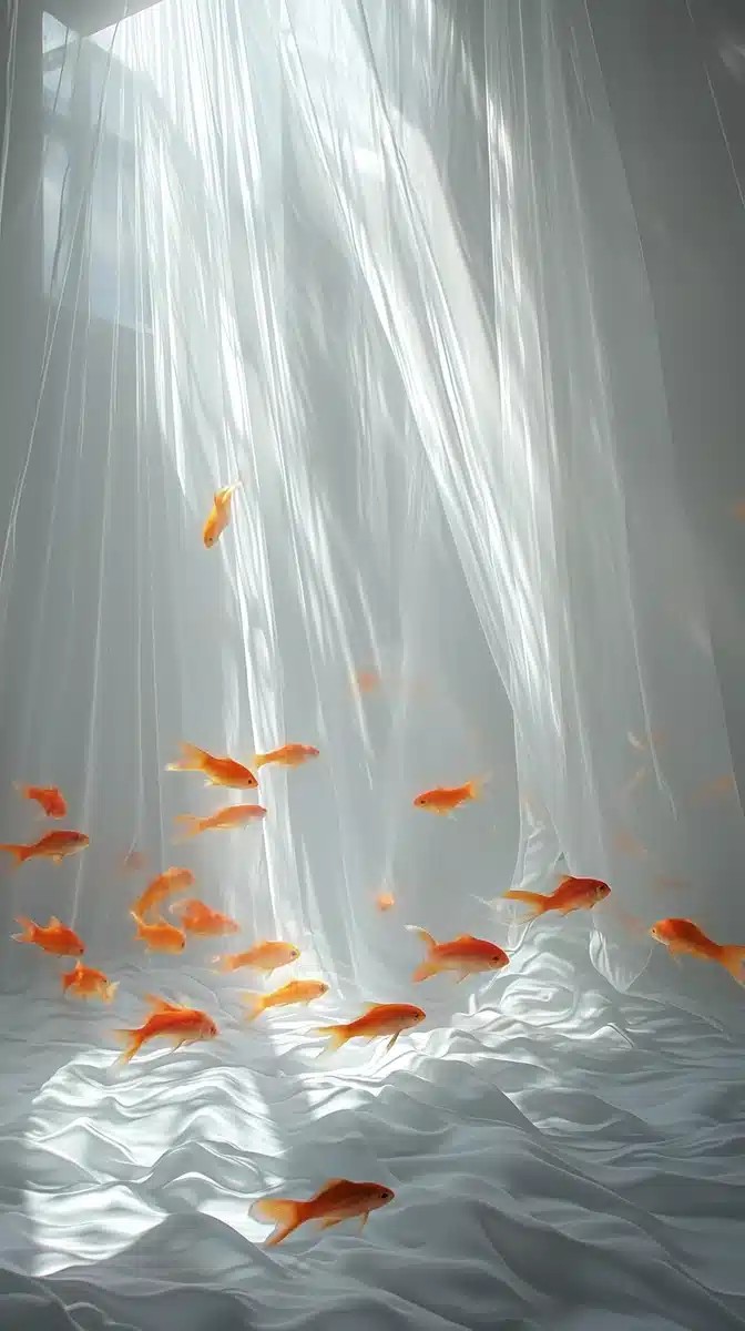 Colorful Fish in Skylight