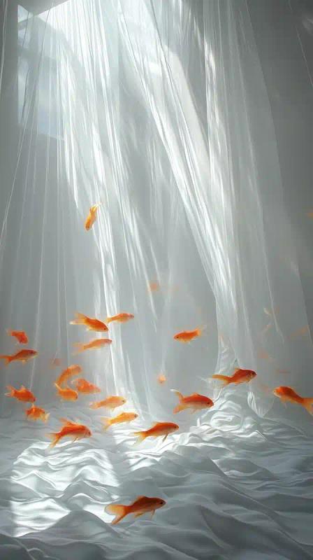 Colorful Fish in Skylight