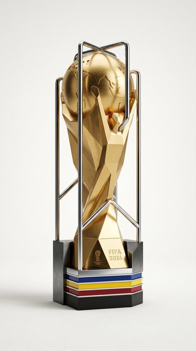 World Cup Trophy Render