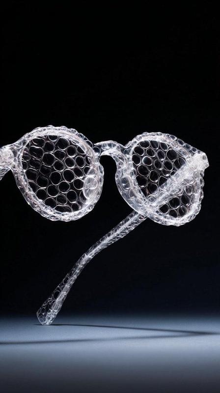 Transparent Bubble Wrap Fashion