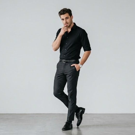 Minimal Studio Full-Body Men's Fashion