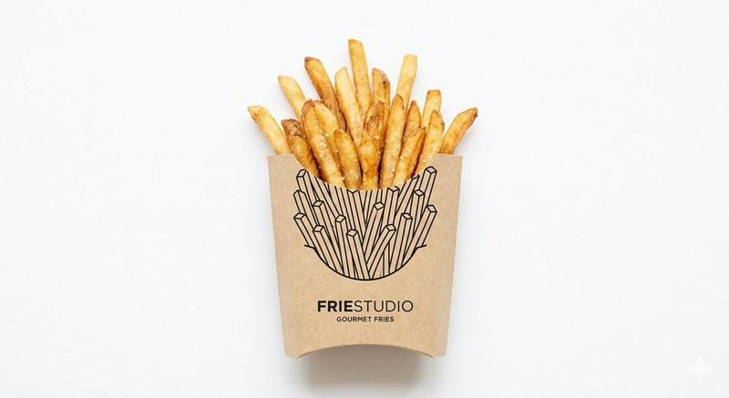 Photoreal Food Emerging From Packaging