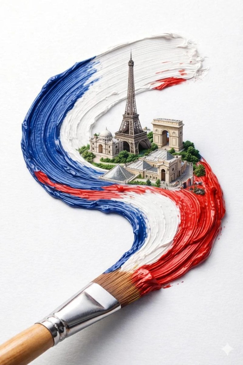 Flag City Brushstroke