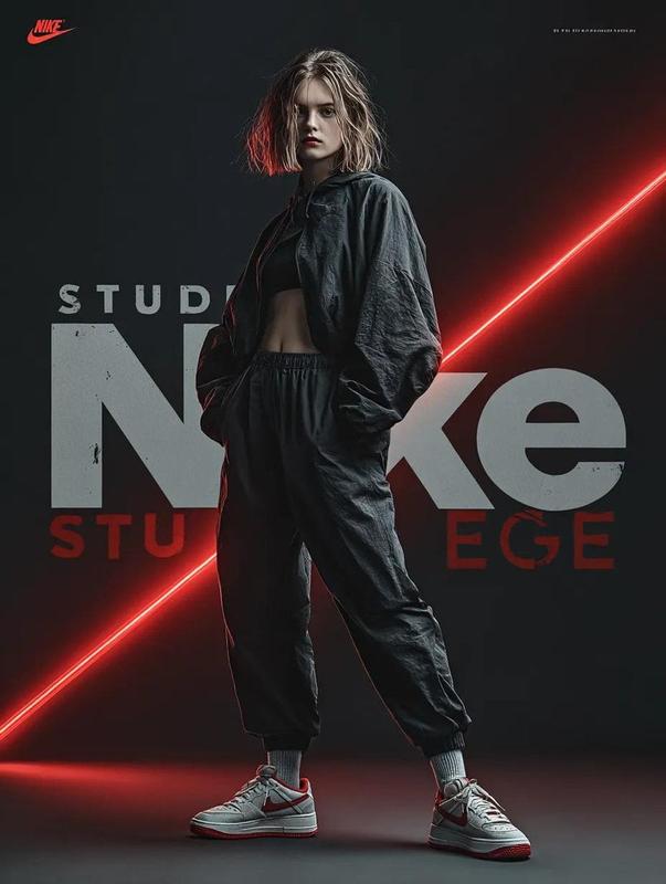 Nike Lumina Futuristic Fashion Ad