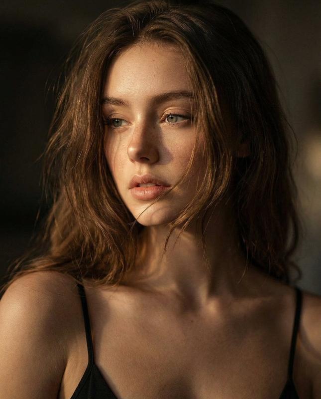Cinematic Warm-Light Close-Up