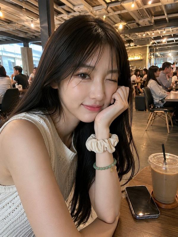 Cafe Smartphone Snapshot
