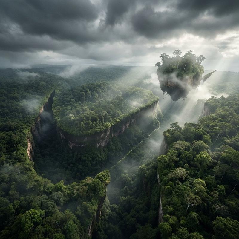 Hidden Logo Landscape