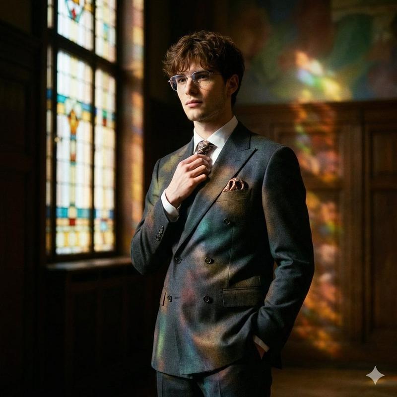 Stained-Glass Retro Suit