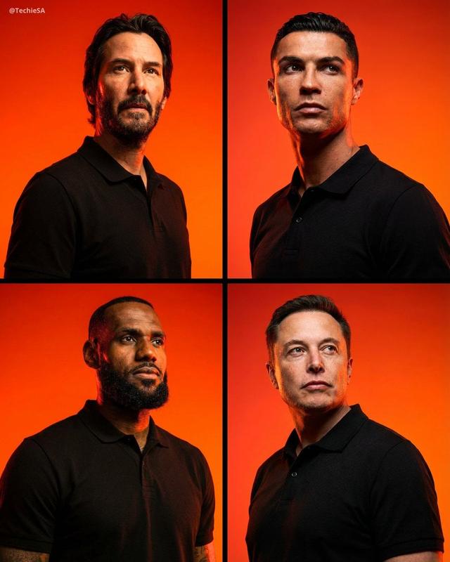 Heroic Orange Portrait