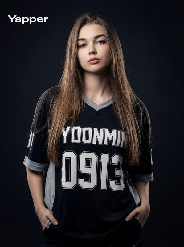 Moody Sports Fashion Studio Portrait