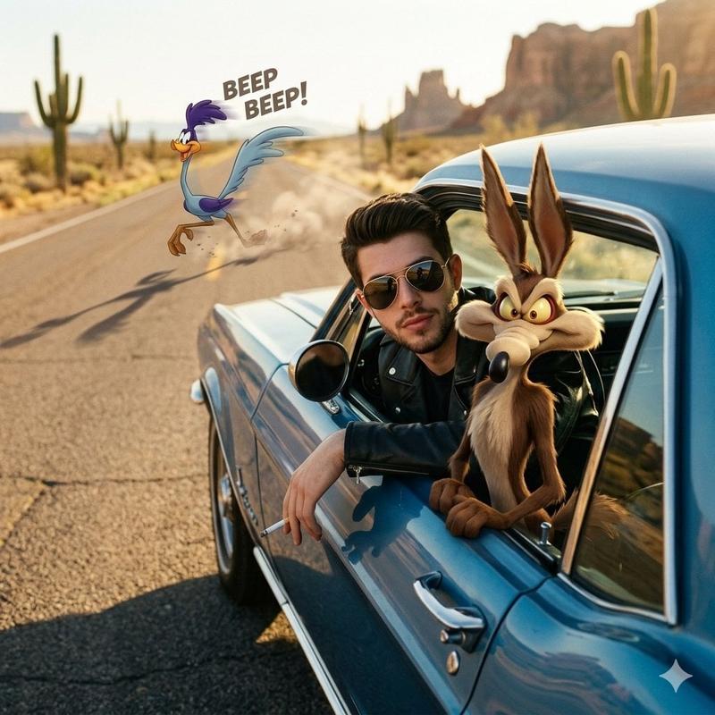 Desert Highway Animated Hybrid Still